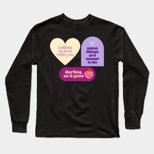 Can't Help Falling In Love - Sticker Pack Long Sleeve T-Shirt